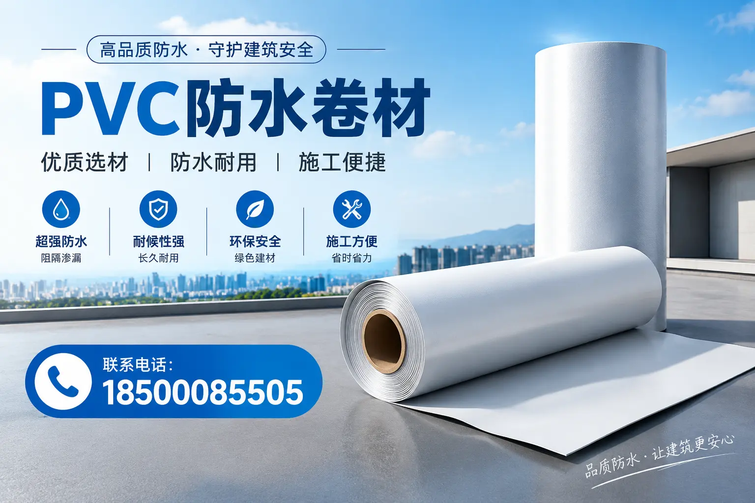 如何评估PVC防水卷材的性价比?渭南消费者必读