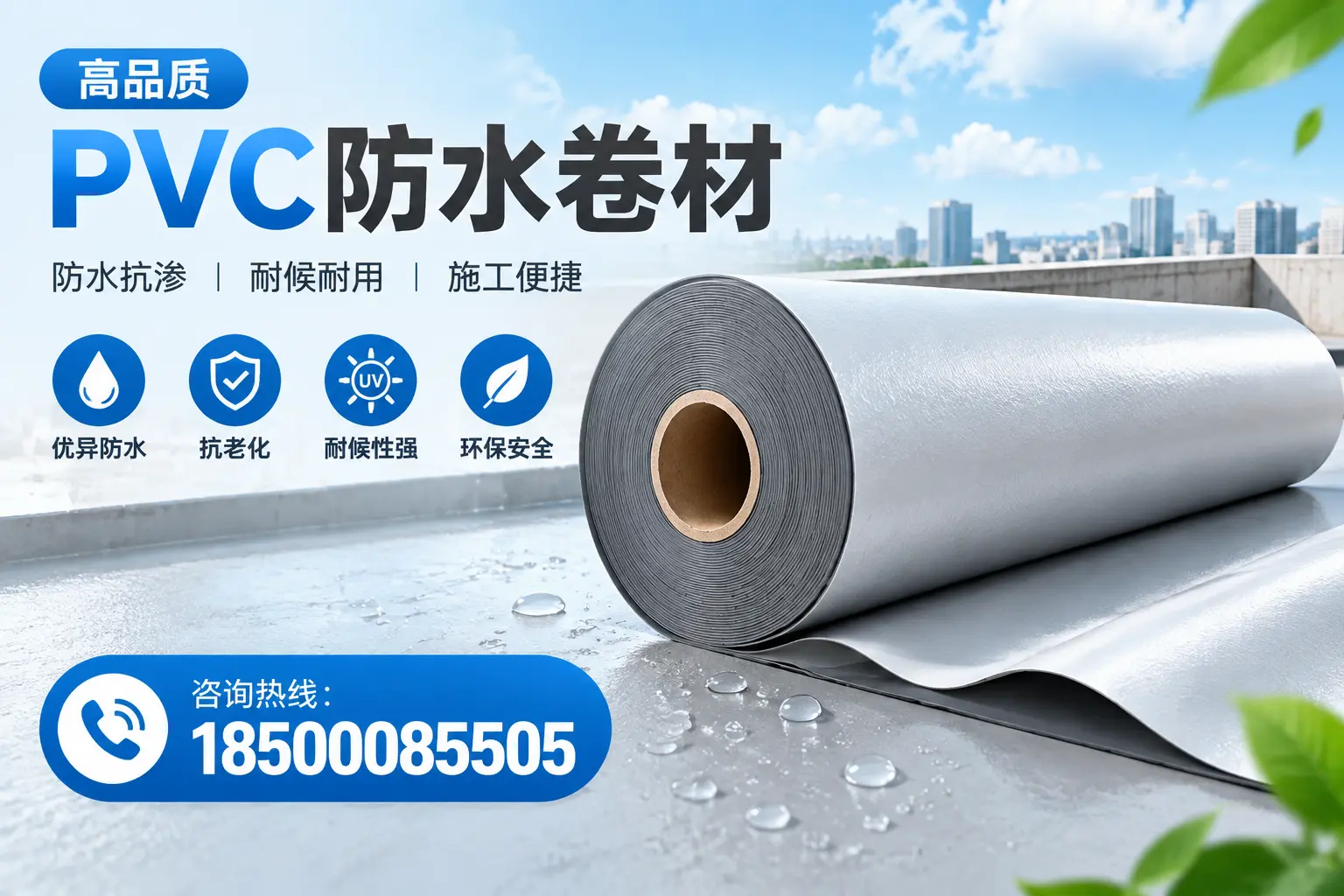 什么是pvc防水卷材?渭南消费者需了解的基础知识